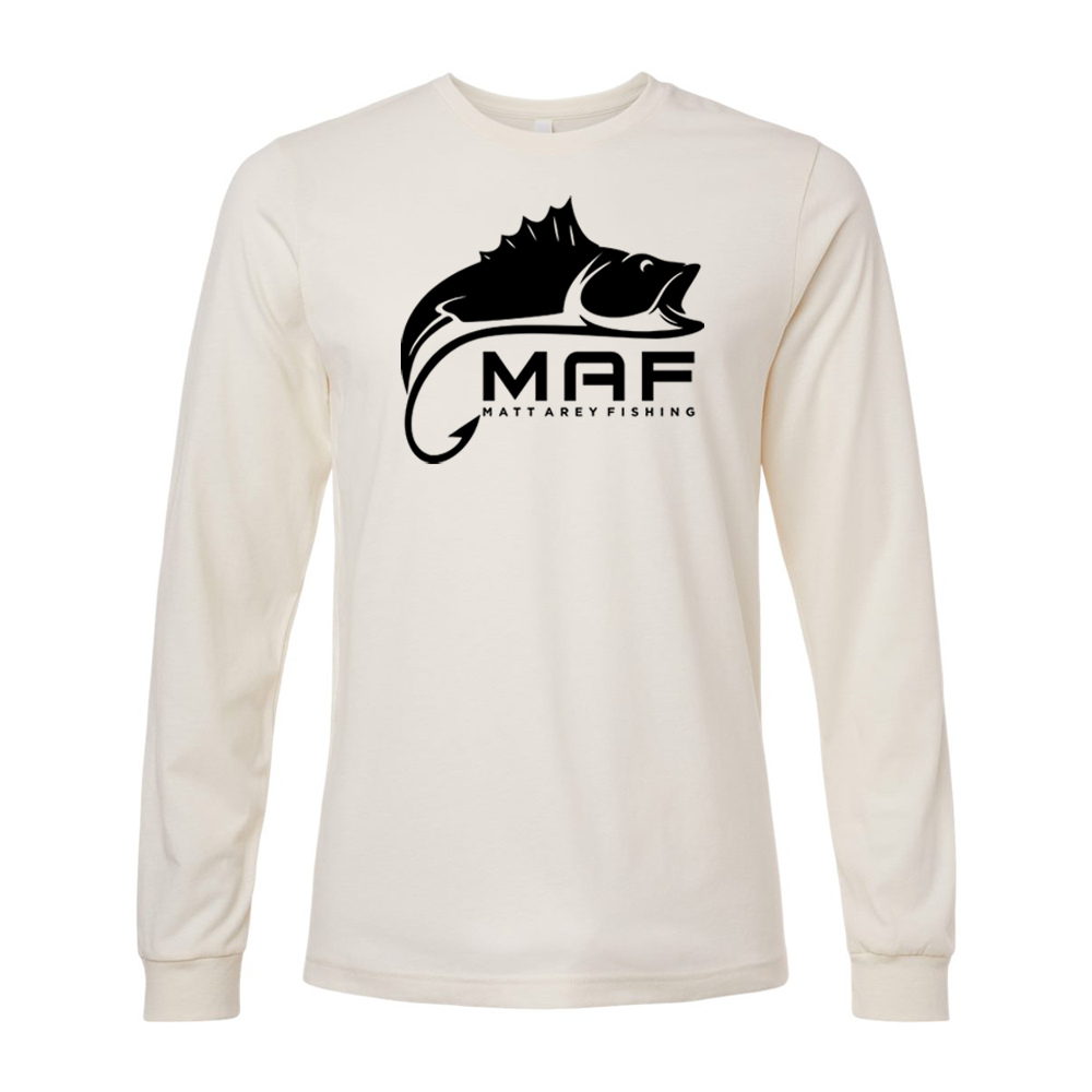 Matt Arey Heather Natural Long Sleeve T-Shirt