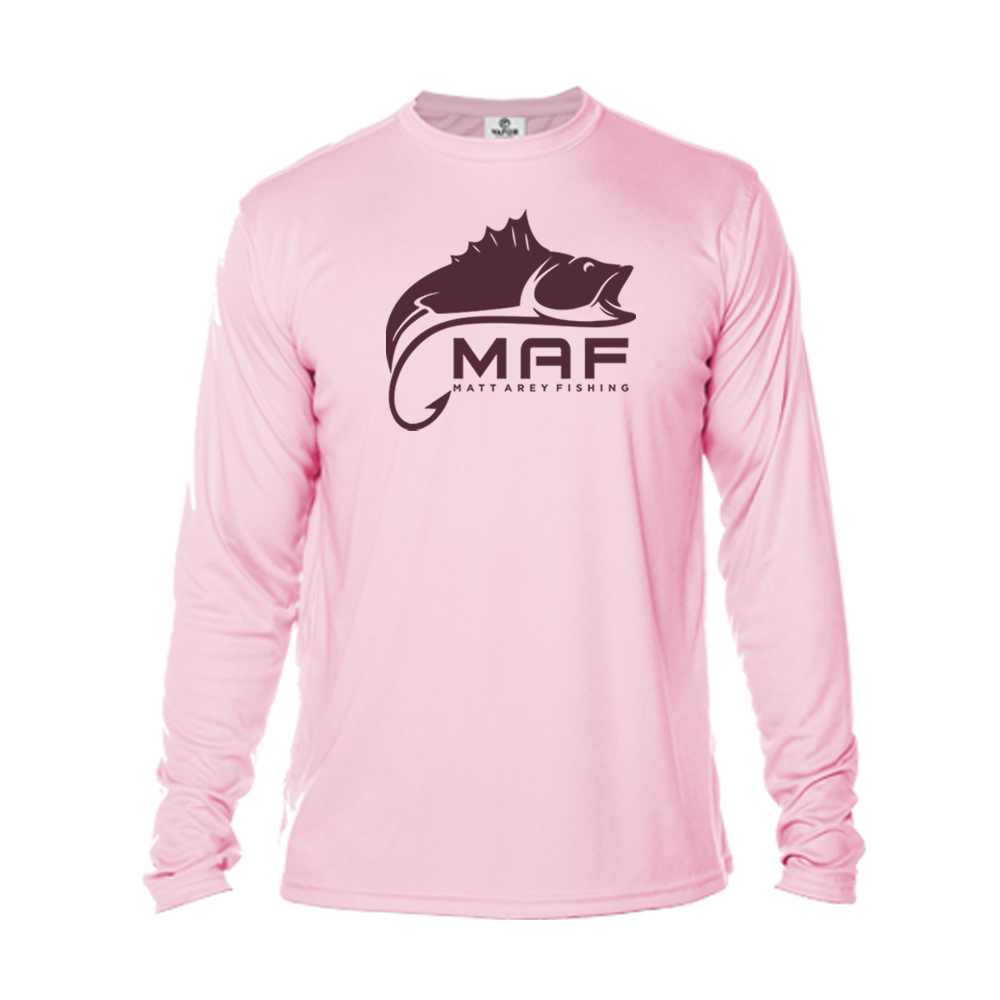 Matt Arey Pink Long Sleeve Performance Shirt