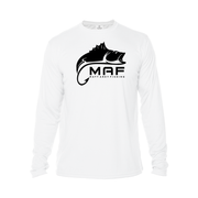 Matt Arey White Long Sleeve Performance Shirt