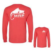 Matt Arey Heather Red Long Sleeve T-Shirt