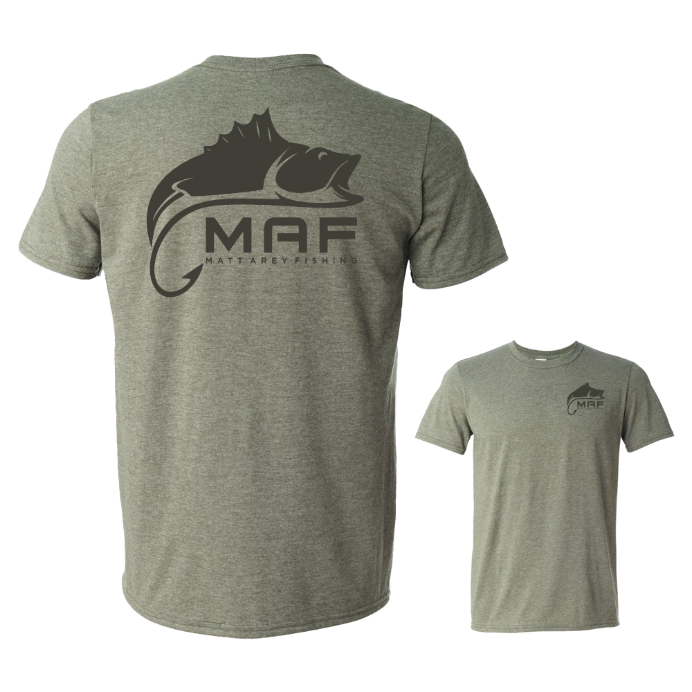 Matt Arey Heather Military Green T-Shirt