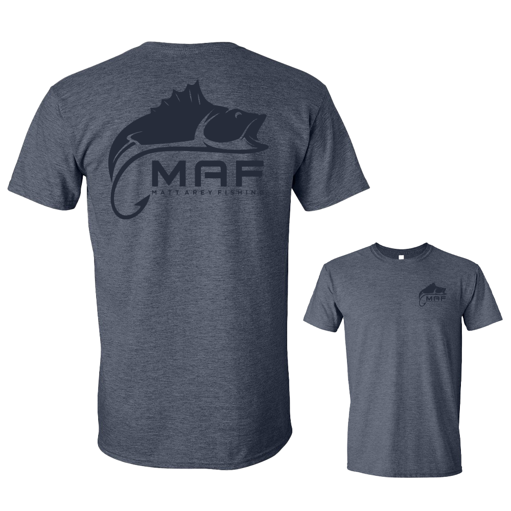 Matt Arey Heather Navy T-Shirt